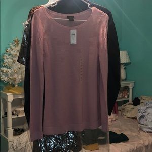 Comfy and cute pink sweater